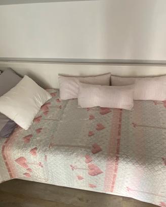 Letto singolo con 2 letto estraibile + 2 materassi
