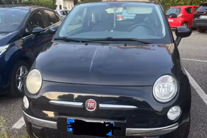 Fiat 500 Lounge nera – 2013