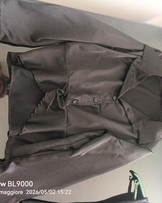 camicia nera taglia M