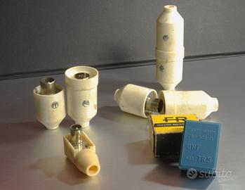 Accessori VINTAGE per TV,spinotti,trasf./impeden.