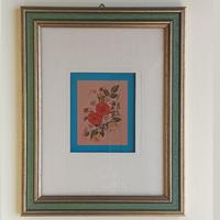 Quadretto con cornice e stampa su passepartout C