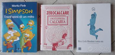 3 Libri Nuovi I Simpson 19,90 €, Zerocalcare 22,00
