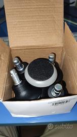 Piedini fissi per sedia girevole ufficio - 5 pezzi