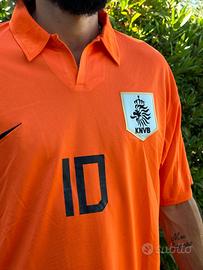 Maglia calcio originale OLANDA Van der Vaart 10