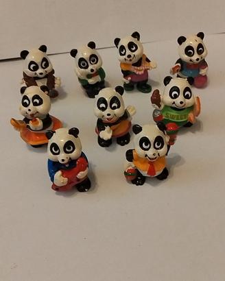 9 personaggi sorpresine come da foto 