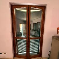 Porta finestra + zanzariera + persiana
