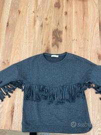 Felpa Vicolo con frange