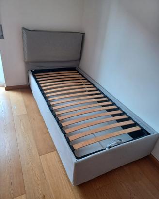 Letto singolo contenitore 90 x 200 Gressvik Ikea