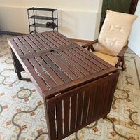 Tavolo sedie e cuscineria ikea