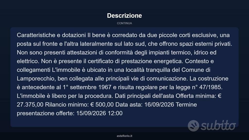 Appartamento – Lamporecchio, Cerbaia - Altro