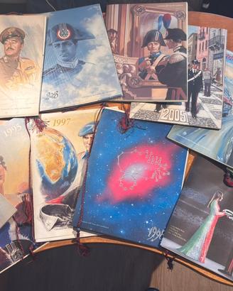 Lotto calendari storici Arma dei Carabinieri 12 Pz