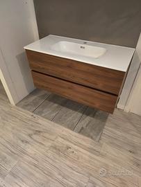 mobile bagno sospeso 100 cm