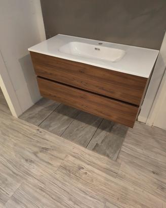 mobile bagno sospeso 100 cm