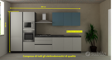 Cucina completa di elettrodomestici cucina mobili