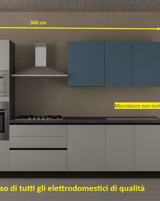 Cucina completa di elettrodomestici cucina mobili