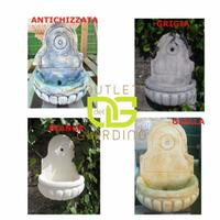 Fontana a muro fontanella antichizzata esterno