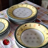 set di piatti e scodelle 