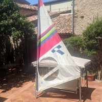 Windsurf TIGA 340x60 + carrello trasporto e cinghi