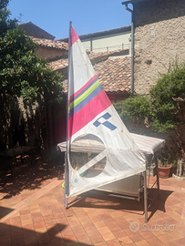 Windsurf TIGA 340x60 + carrello trasporto e cinghi