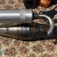 Marmitta artigianale per  Phantom 100 Morini