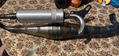 Marmitta artigianale per  Phantom 100 Morini