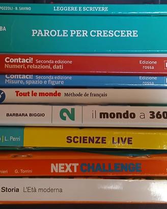 Libri classe 2 media