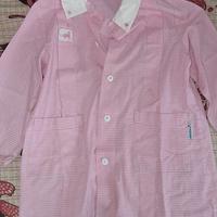 2 grembiuli asilo per bimba rosa 3/4 anni