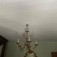 lampadario bronzo 
