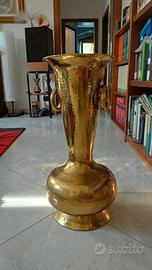 Grande Vaso da pavimento in Ottone