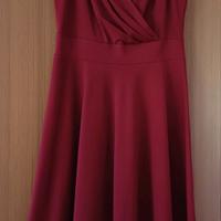 vestito bordeaux 