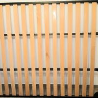 Rete matrimoniale Bibiflex doghe in legno 190×160