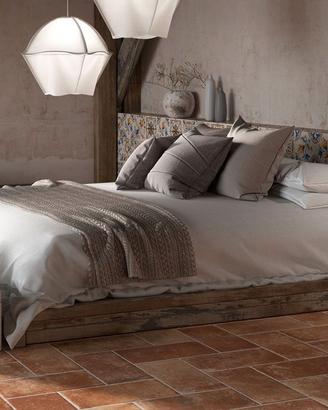 Pavimento gres effetto cotto serie Tuscany Rondine