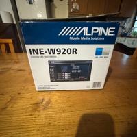 radio con display alpine ine-W920R