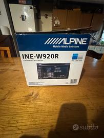 radio con display alpine ine-W920R