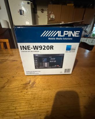 radio con display alpine ine-W920R