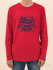 T-shirt rossa stampa - Original Marines TG 14
