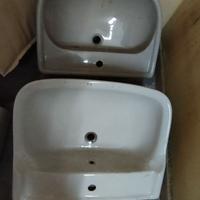 2x lavabo da bagno + WC