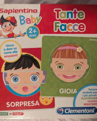 Clementoni Sapientino Baby Tante Facce gioco