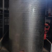 botte x alimenti acciaio 600 litri 