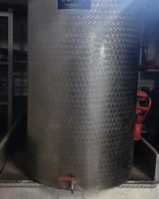 botte x alimenti acciaio 600 litri 