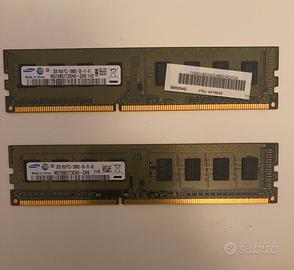 Ram 4 gb (2x2gb) dd3 Samsung 1333mhz