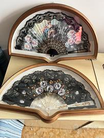 Ventagli spagnoli incorniciati