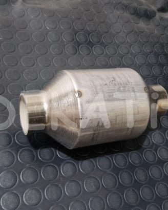 CATALIZZATORE AUTO 100 CELLE METALLICO Ø 50 MM