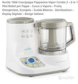 cuocipappa,scalda biberon,sterilizzatore,frullator