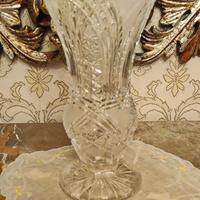 vaso in cristallo 