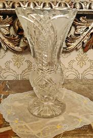 vaso in cristallo 