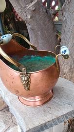 PORTA CARBONE ANTICO