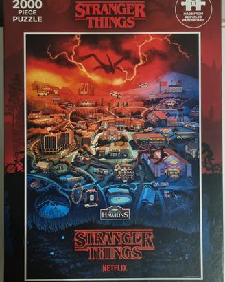 Stranger Things puzzle 2000 pezzi 1:1