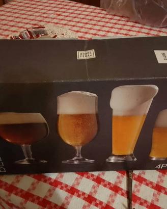 bicchieri per la birra 