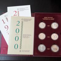 ARGENTO confezione VERSO IL 2000 ITALIA FDC _LEGGI